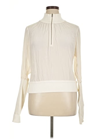 Veronica Beard Silk Pullover Sweater (view 1)