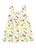 Unbranded 100% Polyester Tropical White Dress Size 7 - 8 - photo 1