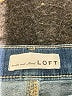 Ann Taylor LOFT Stripes Blue Jeans Size 30 waist - photo 7