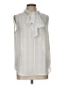 Assorted Brands Ivory Sleeveless Blouse Size L - photo 1