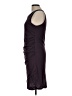 Leith Solid Burgundy Casual Dress Size L - photo 5