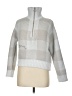 Jessica Simpson Houndstooth Silver Pullover Sweater Size M - photo 1