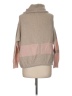 360 Sweater 100% Cashmere Color Block Tan Cashmere Pullover Sweater Size M - photo 2