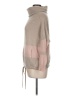 360 Sweater 100% Cashmere Color Block Tan Cashmere Pullover Sweater Size M - photo 5
