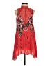 Intimately by Free People 100% Rayon Floral Red Cocktail Dress Size S - photo 1