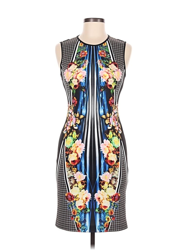 Pre-owned Clover Canyon Cocktail Dress In Black