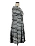 Sami & JO Argyle Gray Casual Dress Size XL - photo 4