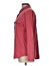 Eddie Bauer Solid Burgundy Long Sleeve Blouse Size L - photo 5
