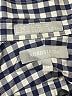 Nordstrom 100% Cotton Checkered-gingham Blue Long Sleeve Button-Down Shirt Size 14 - photo 3
