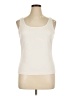 Liz Claiborne Ivory Sleeveless Top Size XL - photo 1