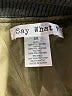 Say What? 100% Polyester Solid Green Jacket Size 3X - photo 6