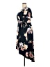 Fortune + Ivy Floral Blue Casual Dress Size 2X - photo 5