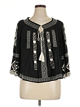 Free People 3/4 Sleeve Blouse (view 1)