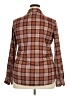 Natural Reflections Plaid Brown Long Sleeve Button-Down Shirt Size XL - photo 2