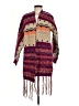 Emery Rose 100% Polyester Purple Poncho Size M - photo 1
