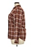 Natural Reflections Plaid Brown Long Sleeve Button-Down Shirt Size XL - photo 5