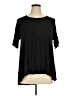 Kim & Cami Black Short Sleeve Blouse Size 1X - photo 1