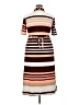 NYC Stripes Brown Casual Dress Size 2X - photo 2