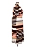 NYC Stripes Brown Casual Dress Size 2X - photo 4