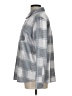 32 Degrees Plaid Gray Long Sleeve Blouse Size L - photo 5