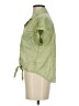 Pilcro Green Short Sleeve Blouse Size S - photo 5