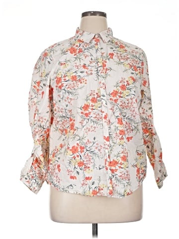 Charter Club 3/4 Sleeve Blouse (view 1)