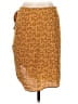 Veronica Beard 100% Rayon Paisley Brown Orange Casual Skirt Size 6 - photo 2