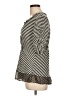 One September Black 3/4 Sleeve Blouse Size L - photo 5