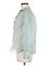J.Crew Green 3/4 Sleeve Button-Down Shirt Size 6 - photo 5