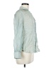 J.Crew Green 3/4 Sleeve Button-Down Shirt Size 6 - photo 4