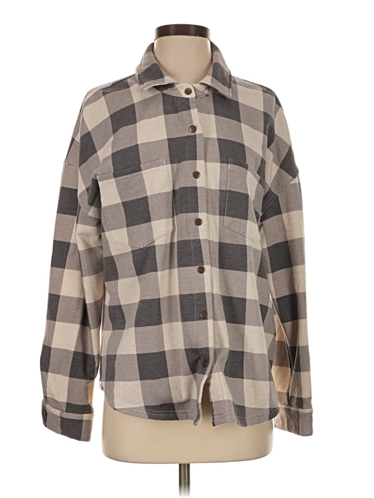 Pre-owned Berkley Jensen Jacket In Gray