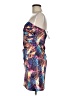 Speechless Print Multi Color Purple Cocktail Dress Size 9 - photo 5