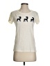 J.Crew 100% Cotton Ivory Short Sleeve Top Size S - photo 1