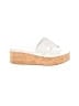 J/Slides White Wedges Size 8 - photo 1