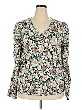 Ann Taylor LOFT Long Sleeve Blouse (view 1)