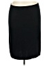 ASHRO Solid Black Casual Skirt Size 2X (estimated) - photo 1