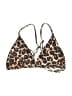 Unbranded Animal Print Brown Swimsuit Top Size M - photo 1