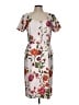 Alexia Admor Floral Ivory Cocktail Dress Size L - photo 1