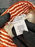 Kirious Stripes Orange Shorts Size S - photo 4