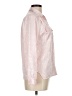 Impressions 100% Polyester Metallic Pink Long Sleeve Blouse Size M (estimated) - photo 4