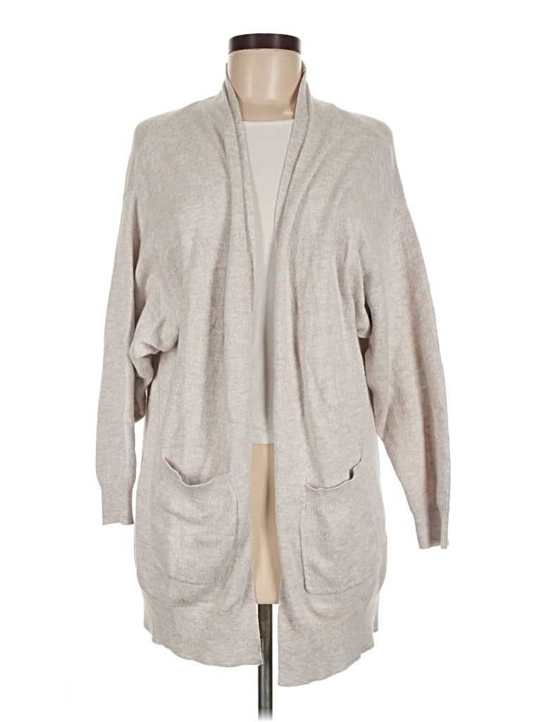 Pre-owned Express Cardigan Sweater In Gray
