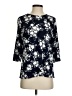 J.Jill Black 3/4 Sleeve Blouse Size S - photo 1