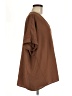 Spin 100% Polyester Brown Short Sleeve Top Size M - photo 4