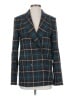 Wilfred Plaid Teal Blazer Size 0 - photo 1