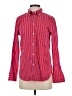 J.Crew 100% Cotton Stripes Red Long Sleeve Button-Down Shirt Size S - photo 1