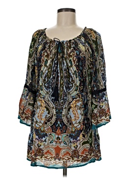 Soft Surroundings 3/4 Sleeve Blouse