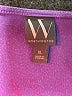 Worthington 100% Polyester Purple Short Sleeve Blouse Size XL - photo 7