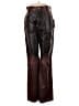 RE/DONE 100% Leather Brown Jeans Size 27 waist - photo 1
