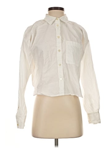 Ann Taylor LOFT Long Sleeve Button-Down Shirt (view 1)