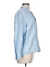 Cubavera Blue Long Sleeve Blouse Size L - photo 4